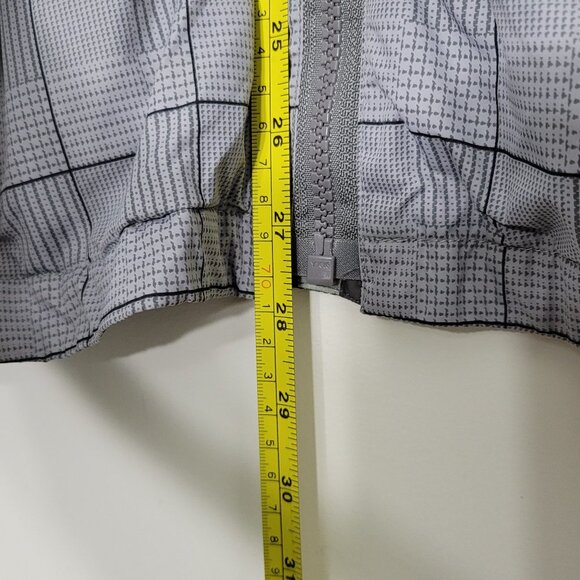 Black Mountain | Plaid Lightweight Hiking Jacket Gray Purple XXL - Picture 9 of 11